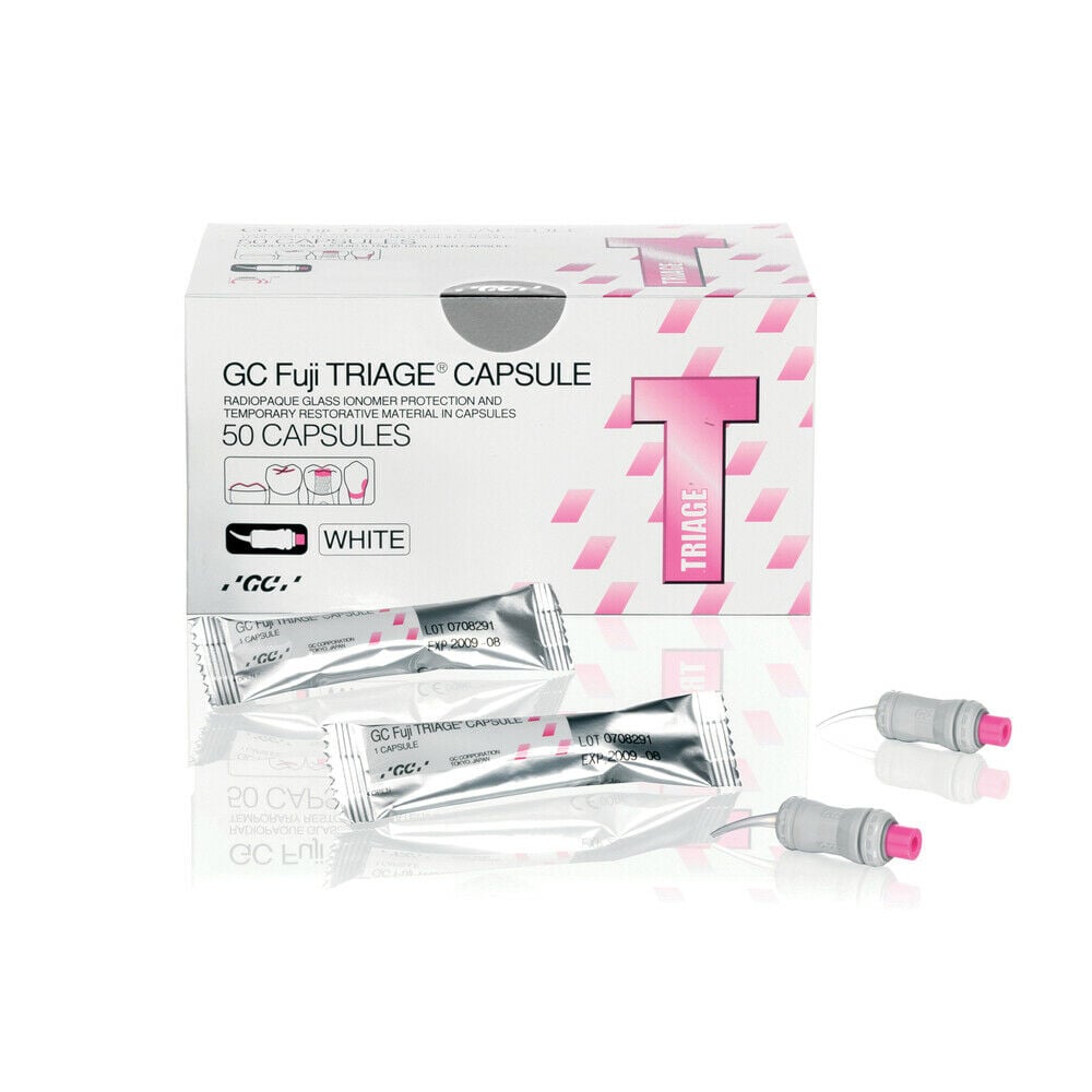 GC Fuji TRIAGE, 50 Capsules White EEP - 003298