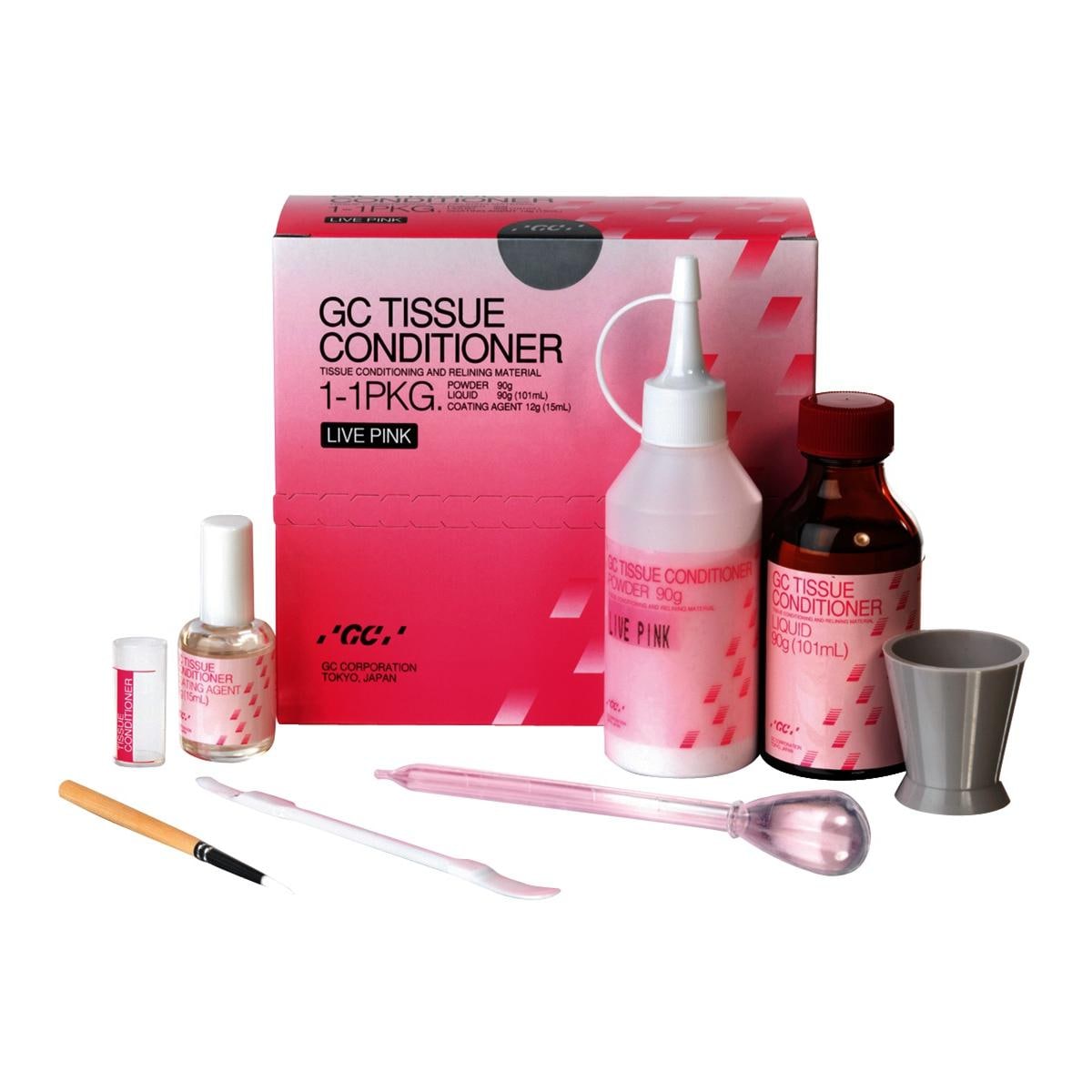 GC Tissue Conditioner, 1-1 Live Pink EEP-003455