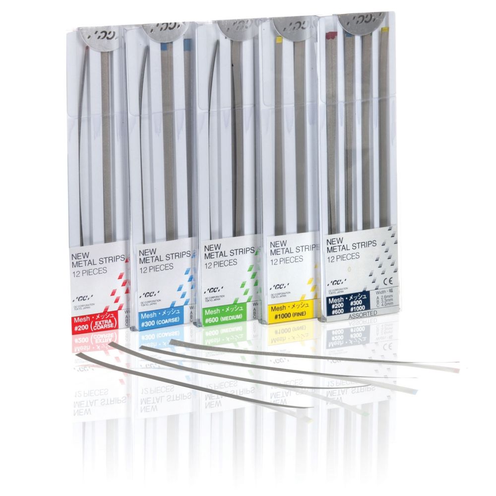 GC Metal Strips, Assortment ( All Grains), 12*1 - 004847