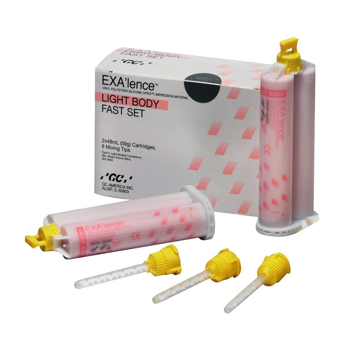 GC EXAlence Light, Fast Set, 2 x 48ml Refill - 137913