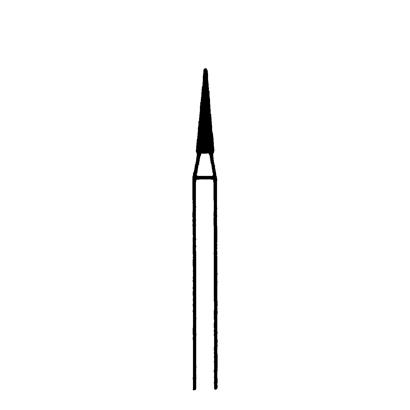 Diamond instrument FG - 898G.314.012