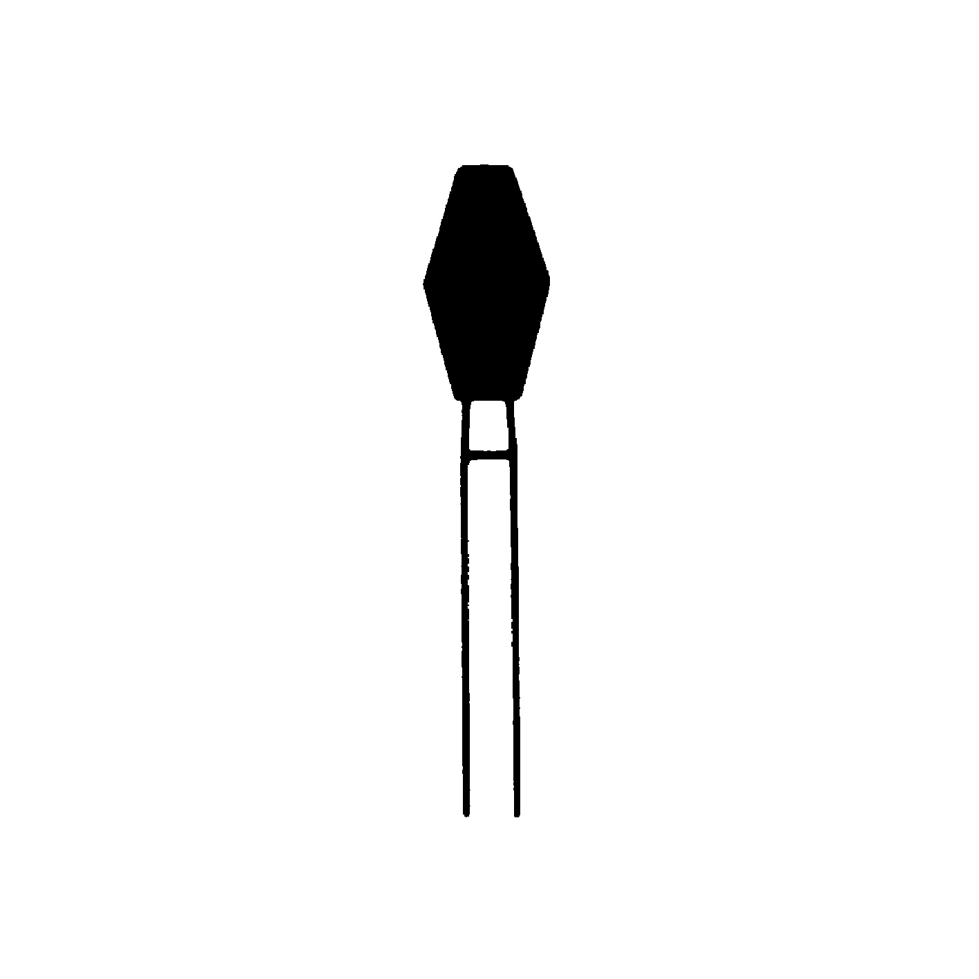 Diamond instrument FG - 811F.314.033
