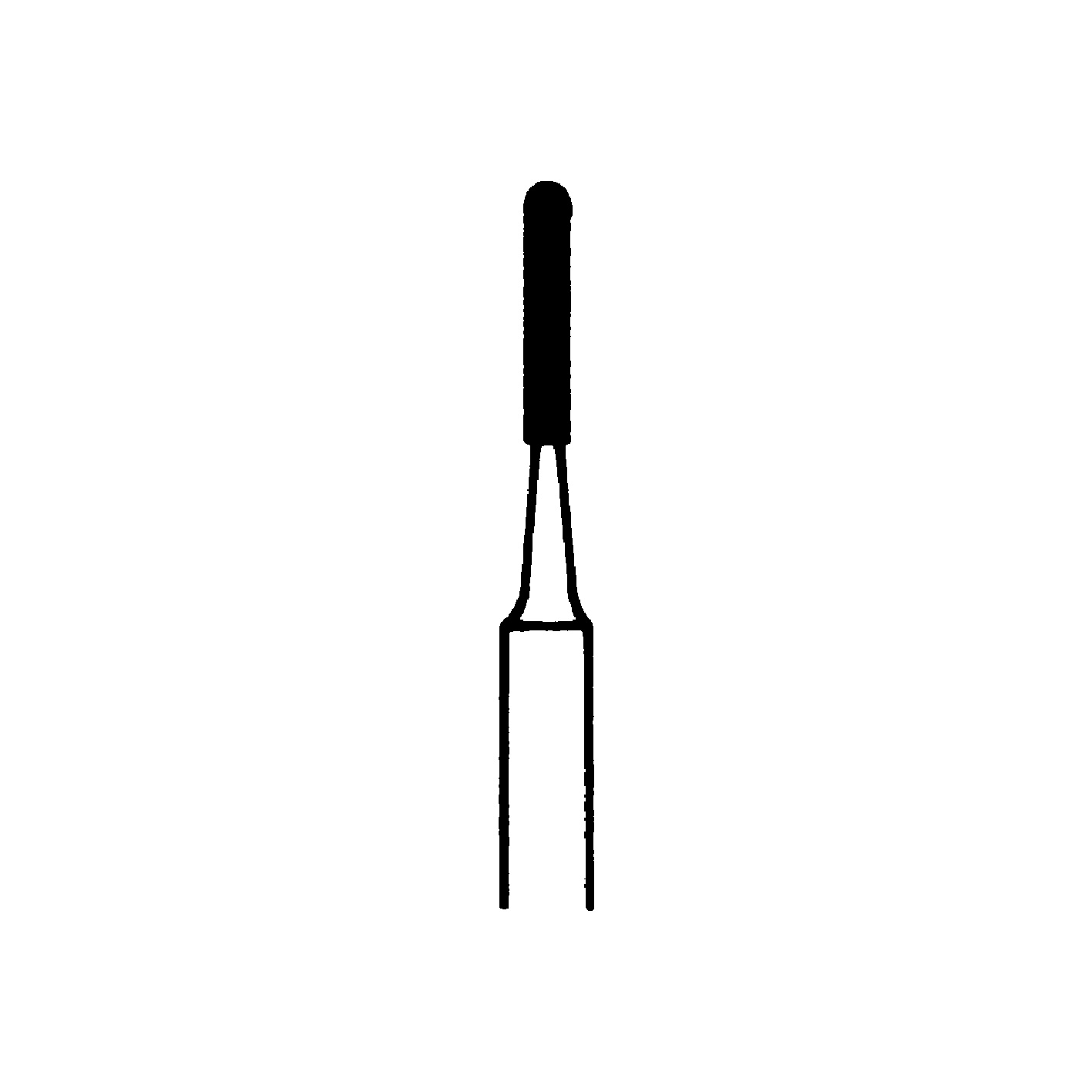 Diamond instrument FG - 838G.314.012