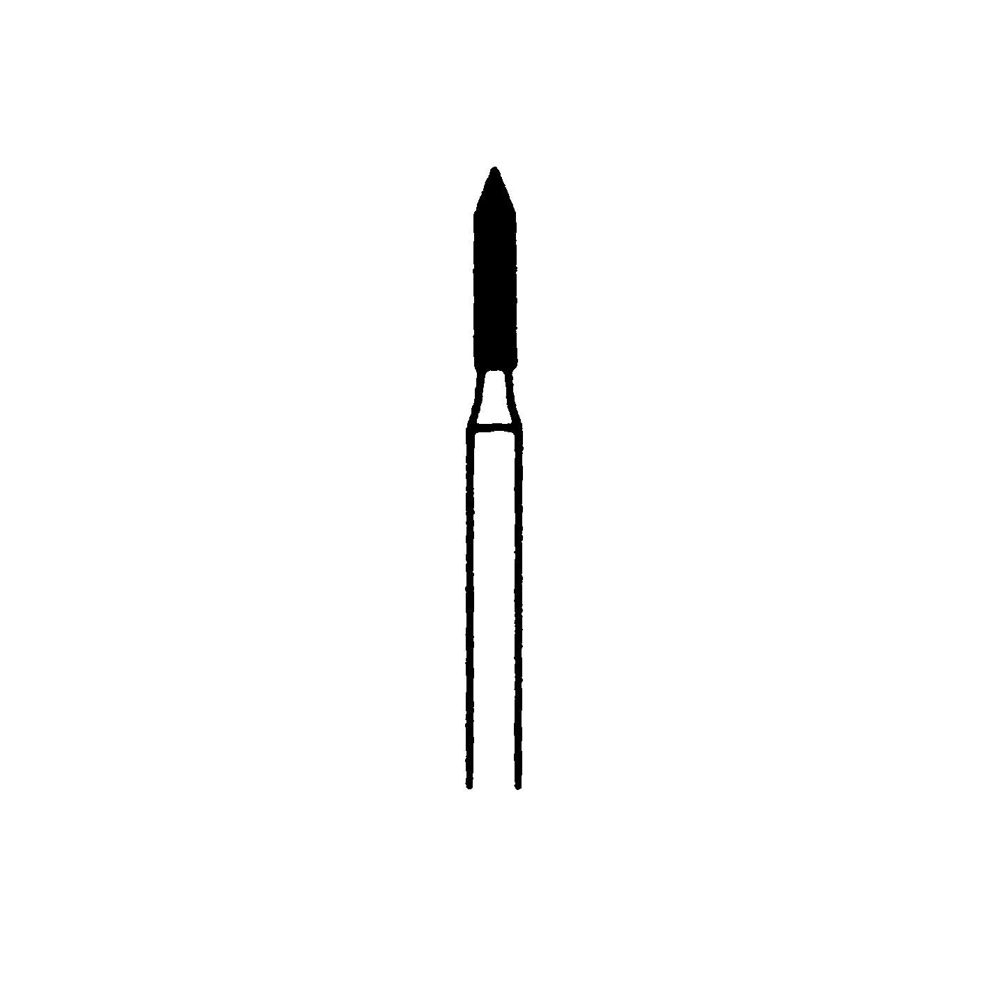 Diamond instrument FG - 884G.314.012