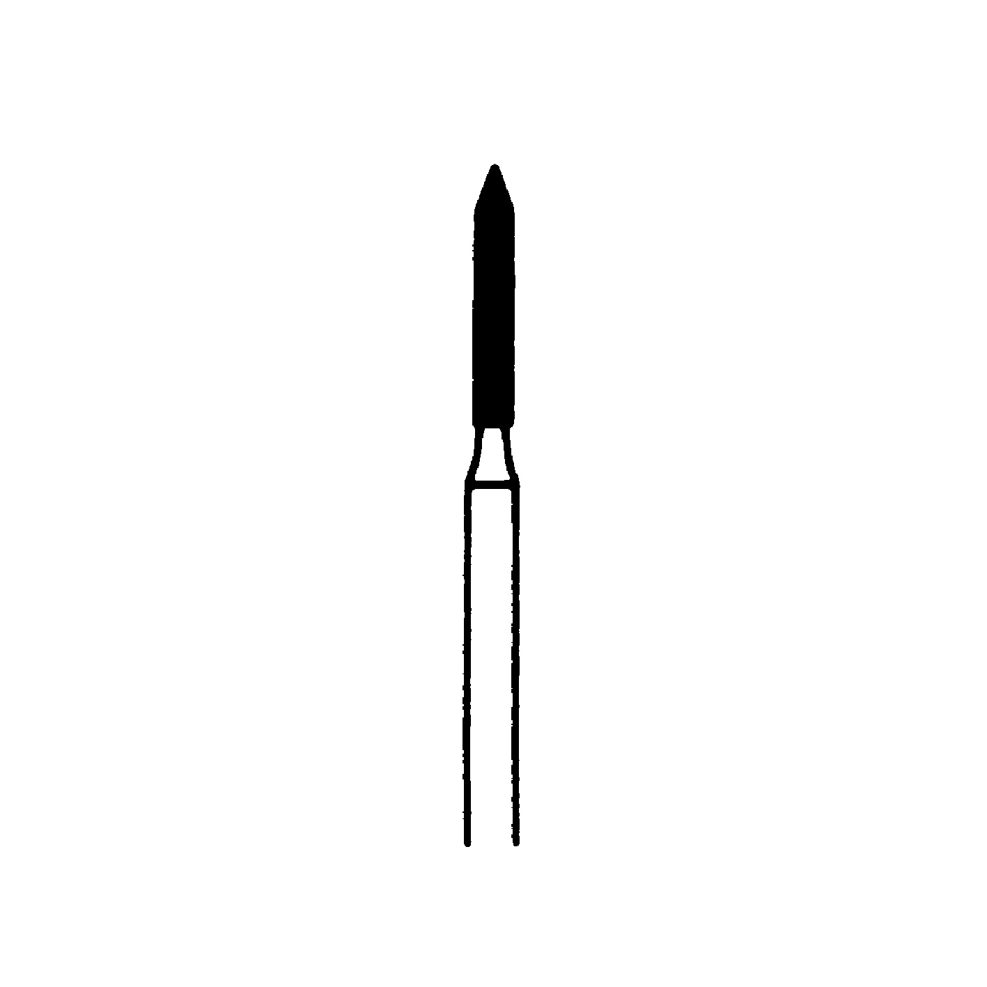 Diamond instrument FG - 885G.314.014