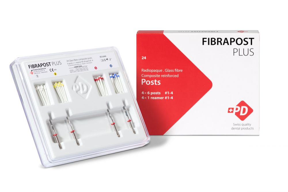 PD FIBRAPOST PLUS N° 4, Glass fibre posts - 22599