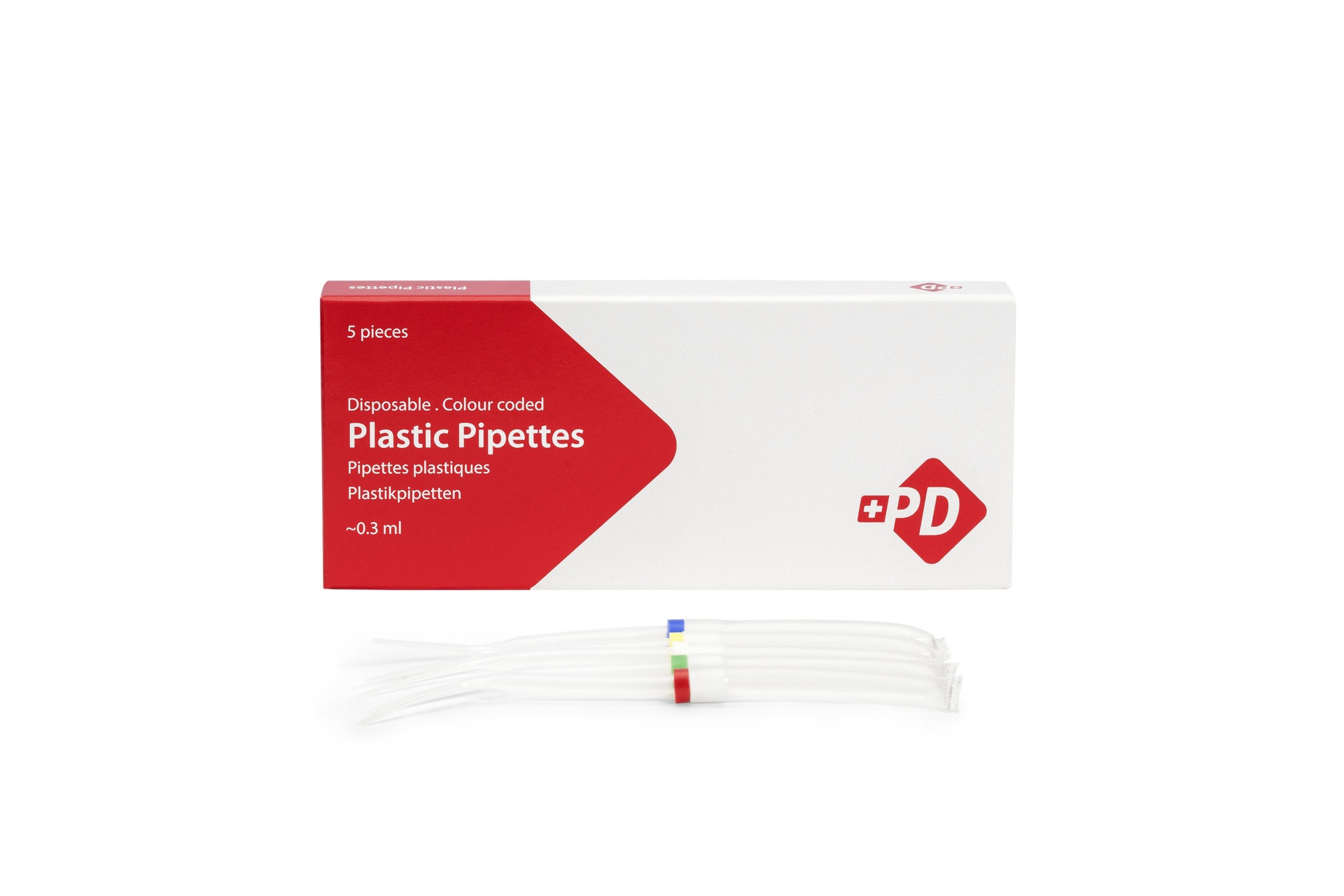PD PIPETTES PLASTIC (ONE PIECE) X-FINE ASSORTED - 11752