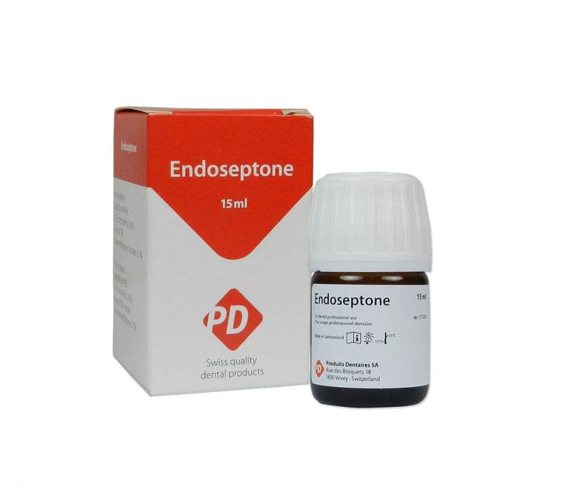 PD Endoseptone, camphor chlorophenol thymol with dexamethasone, solution for root canal disinfection, 15ml bottle - 11350