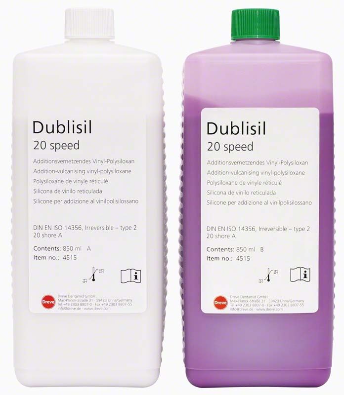 Dublisil 20, 2x850ml ( 1kg ) bottles - D-4527