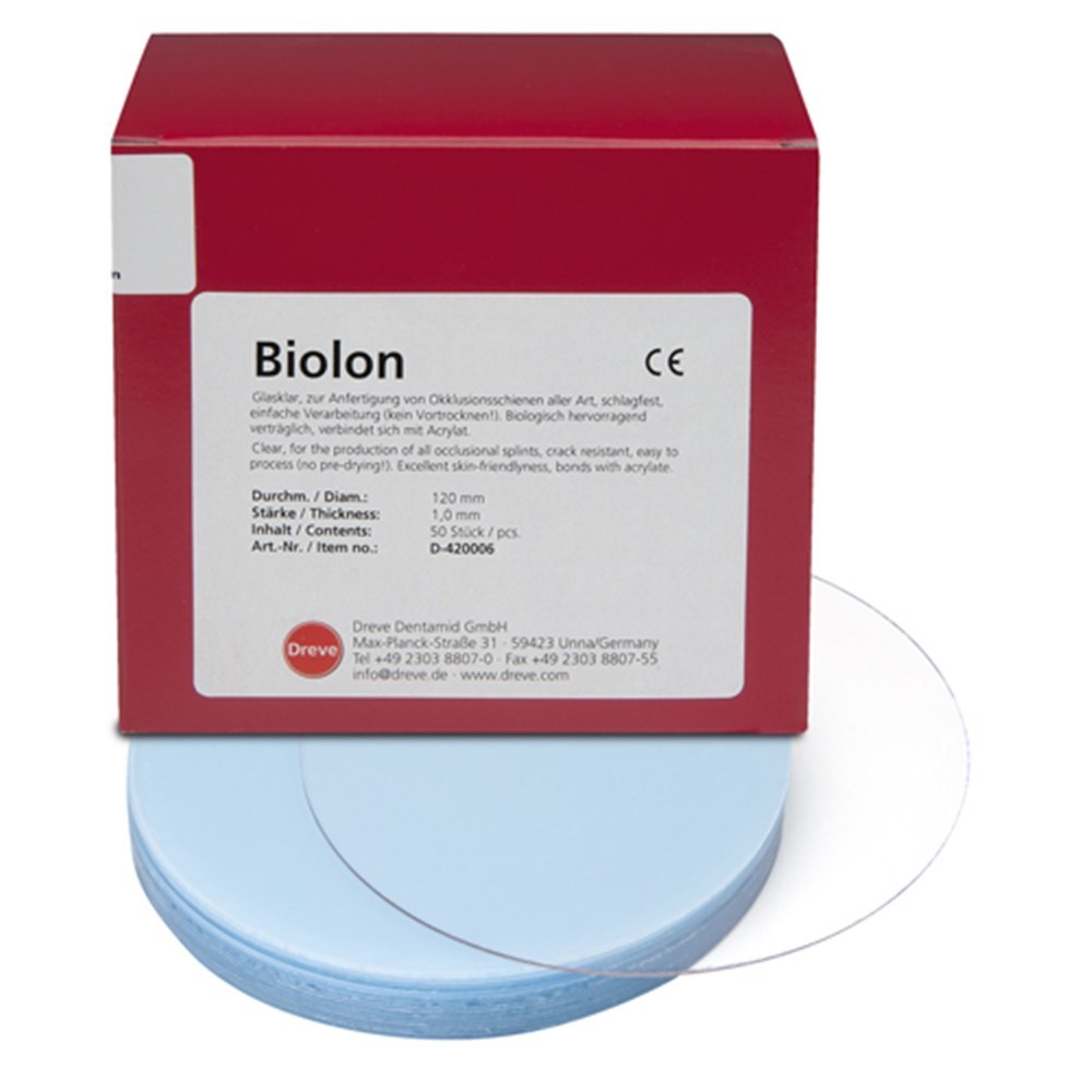 Dreve, Biolon, 120 x 1mm / 25pcs/box, clear-transparent - D420005