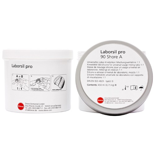 Laborsil Pro 90, 2 x 3.45 L (2 x 5 kg) tubs incl. dosage spoon - D38395