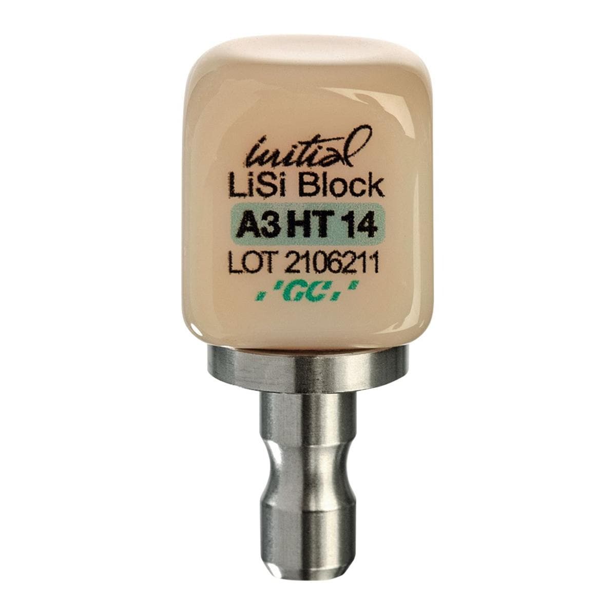 GC Initial LiSi Block, CEREC, size 14, A3 HT - 012921