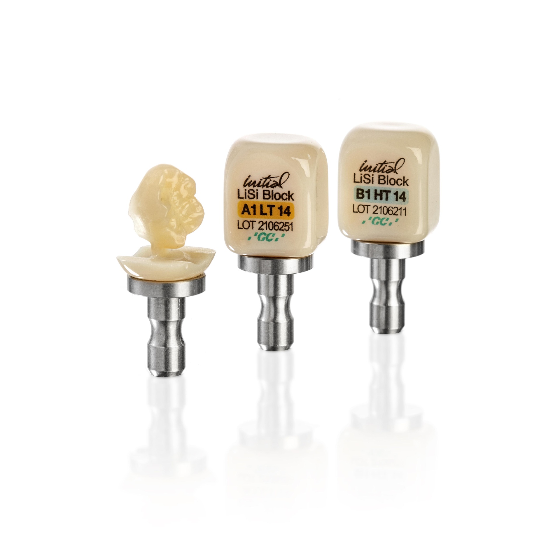 GC Initial LiSi Block, CEREC, size 14, B1 HT - 012922