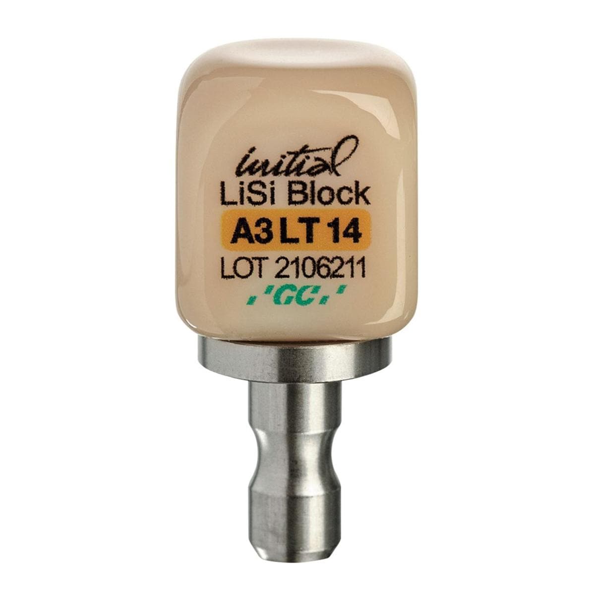 GC Initial LiSi Block, CEREC, size 14, A3 LT - 012925