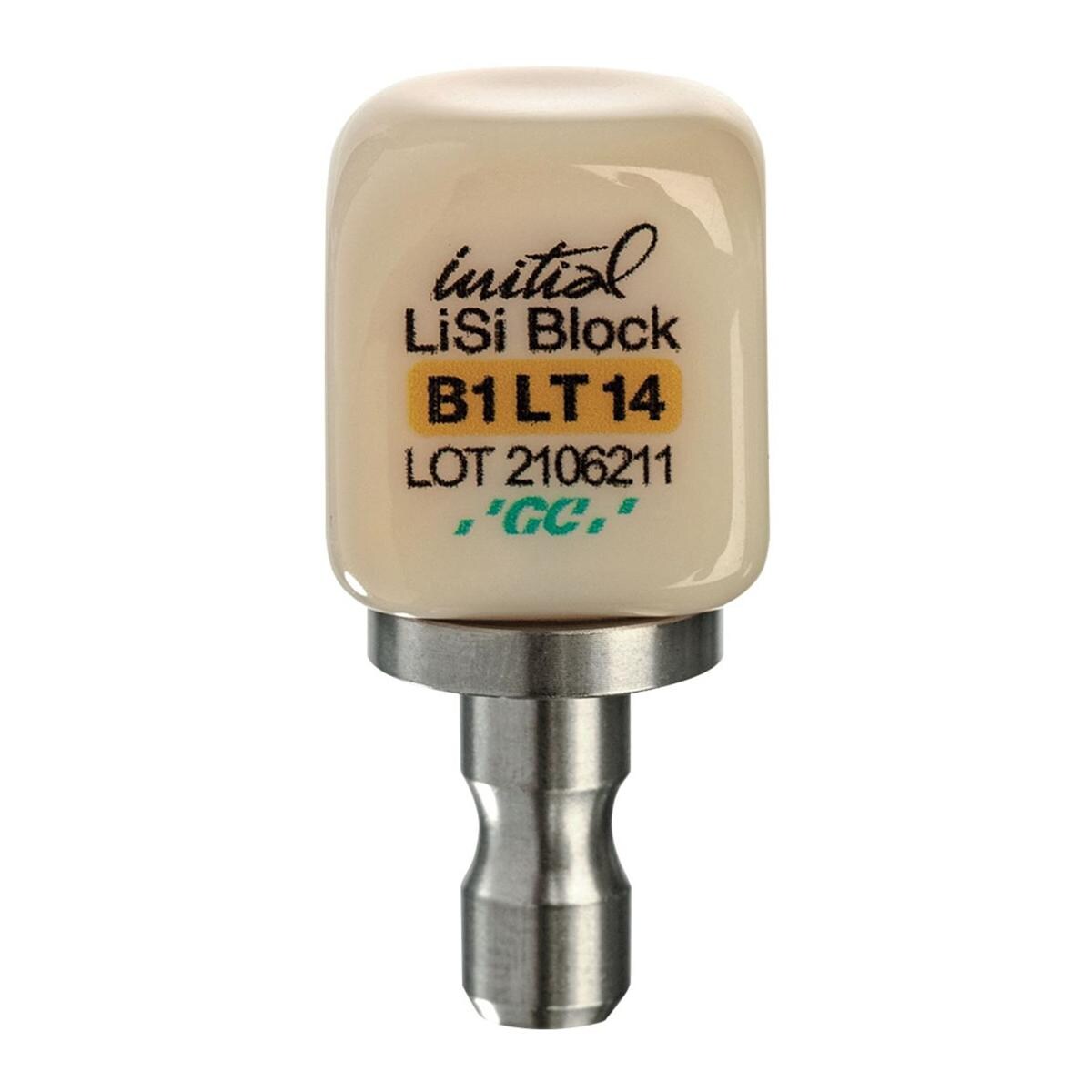 GC Initial LiSi Block, CEREC, size 14, B1 LT - 012926