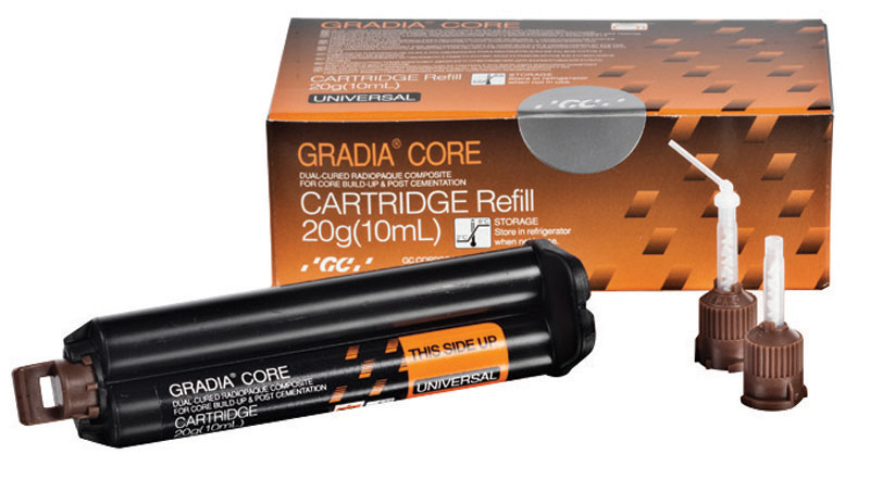 GC Gradia Core, Cartridge Refill, 1 x 10 ml (20 g) - 003652