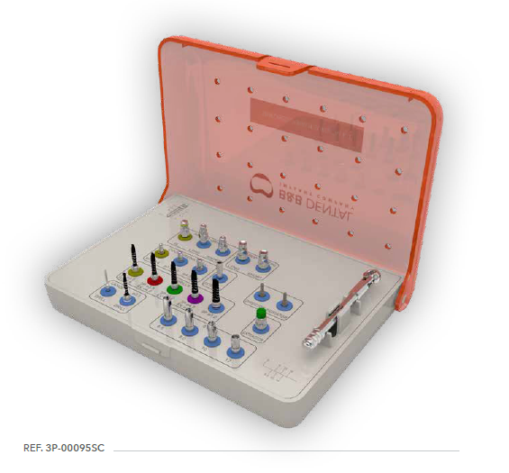 B&B IMPLANTOLOGY SURGICAL KIT SIMPLIFIED SURGICAL KIT (DURAVIT LINE), 3P-00095SC