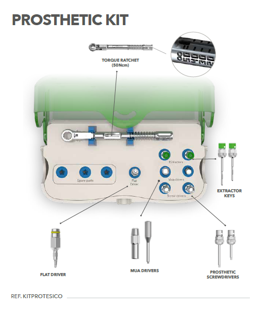 PROSTHETIC KIT (DURAVIT LINE) - KITPROTESICO