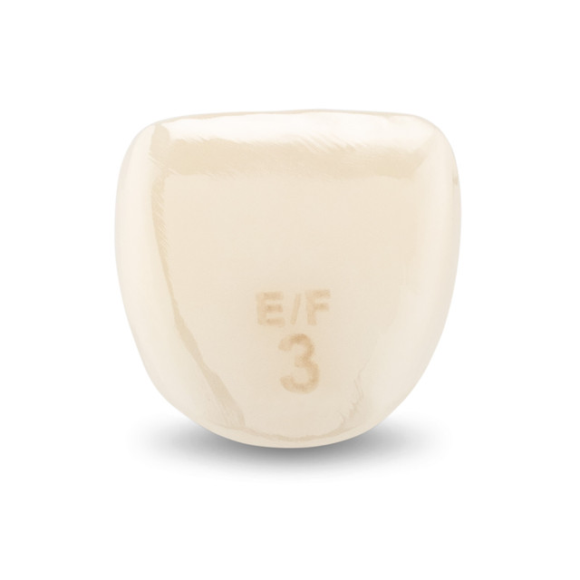 Acero Zirconia Crown Z1 EF3 - Upper central incisor size 3, A-U-3