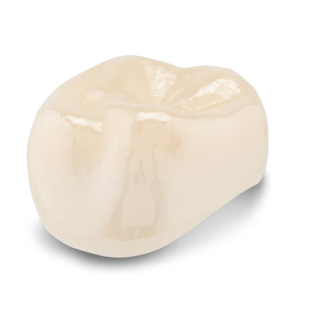 Acero Zirconia Crown Z1 A3 - Upper right primary second molar size 3 (pack of 1 crown), E-UR-3