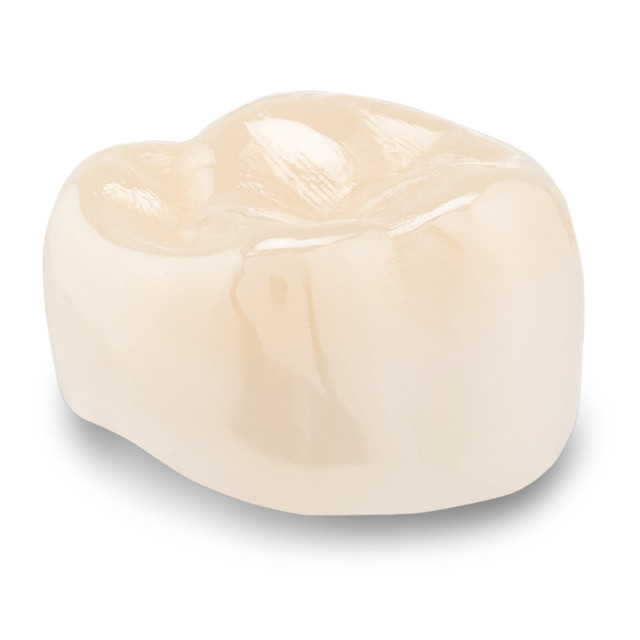 Acero Zirconia Crown Z1 J5 - Upper left primary second molar size 5 (pack of 1 crown), E-UL-5