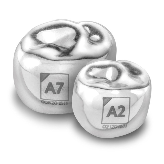 Acero Stainless Steel Crowns Sample (10pcs)