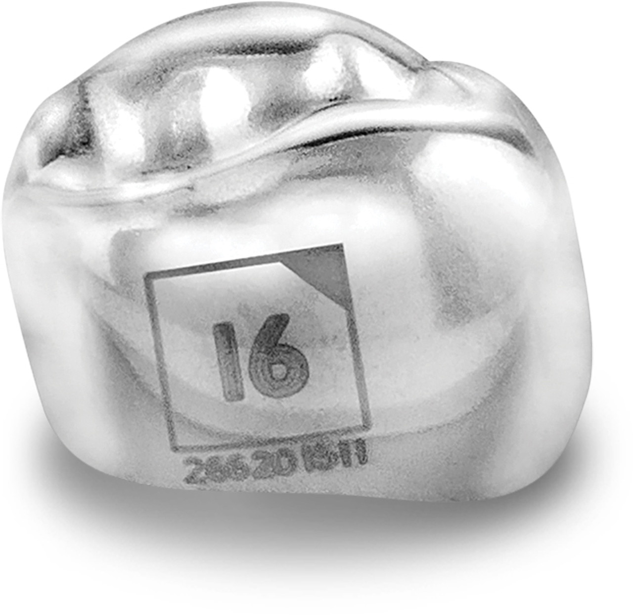 Acero Stainless Steel Crowns 3S I6 - Upper lef primary first molar size 6 (pack of 5 crowns) - D-UL-6