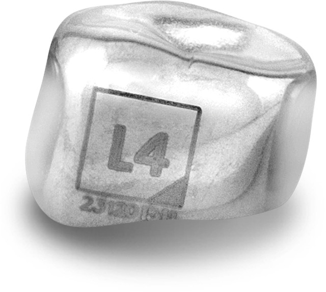 Acero Stainless Steel Crown 3S L4 - Lower left primary first molar size 4 (pack of 5 crowns), D-LL-4 