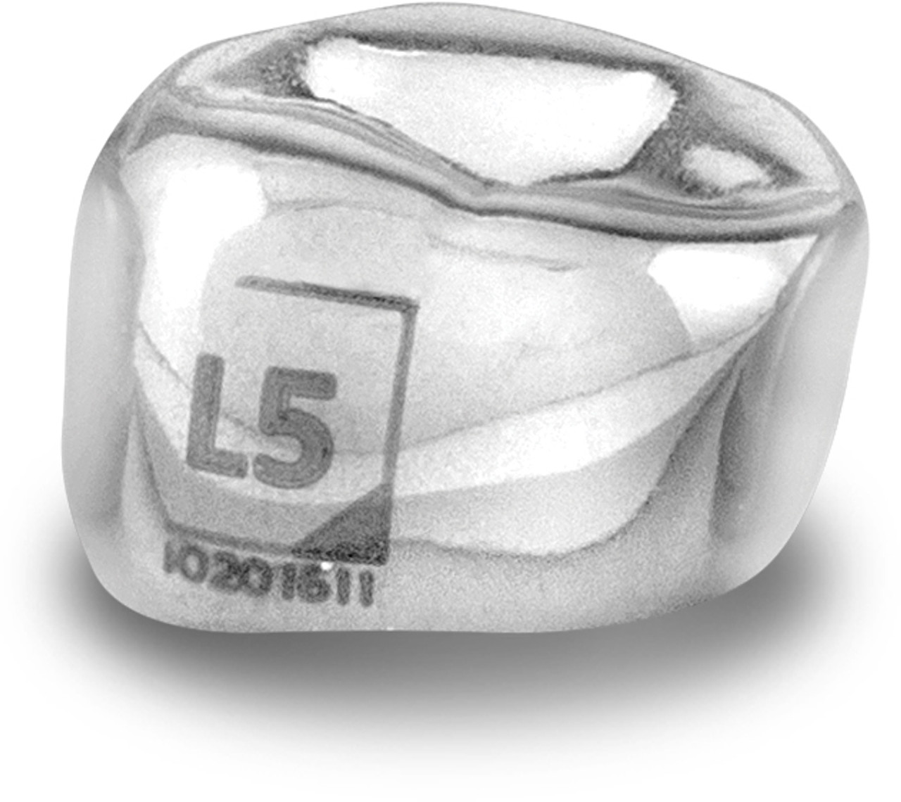 Acero Stainless Steel Crown 3S L5 - Lower left primary first molar size 5 (pack of 5 crowns), D-LL-5 