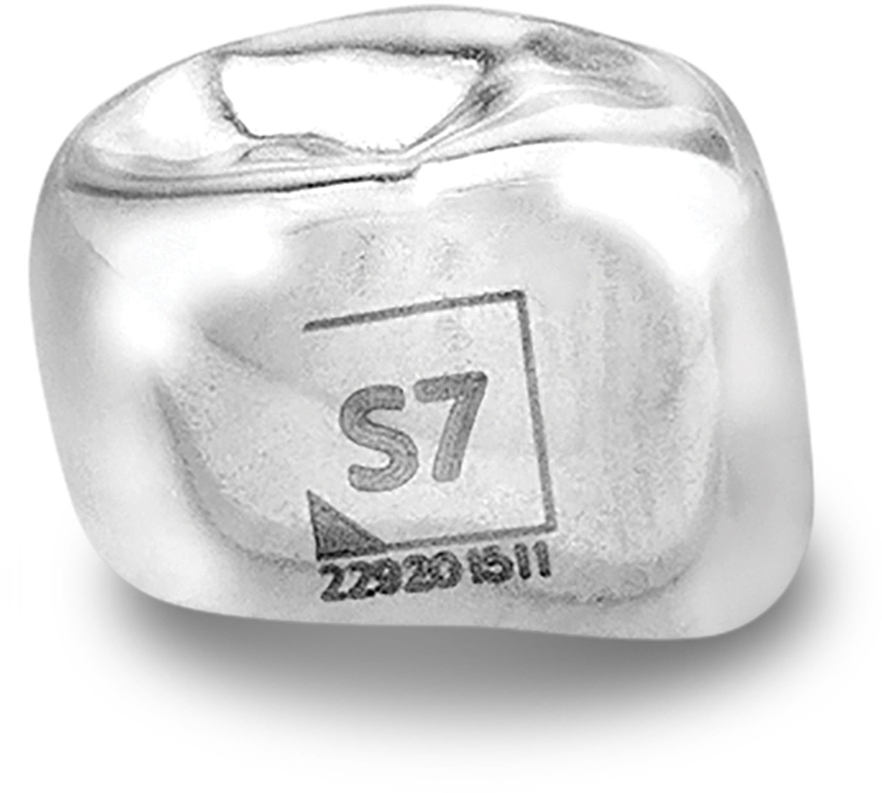 Acero Stainless Steel Crown 3S S7 - Lower right primary first molar size 7 (pack of 5 crowns), D-LR-7 