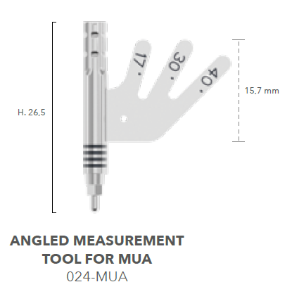 B&B MUA COMPONENTS FOR TOOLS AND KEYS, MUA POSITIONER, 024-MUA
