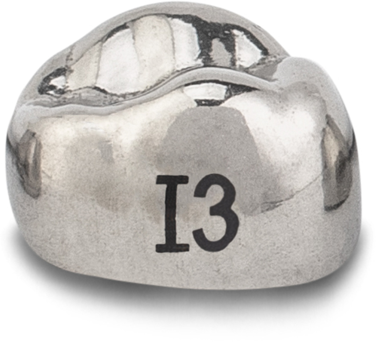 Acero Stainless Steel Crown XT I3 - Upper left primary first molar size 3 (pack of 5 crowns), D-UL-3