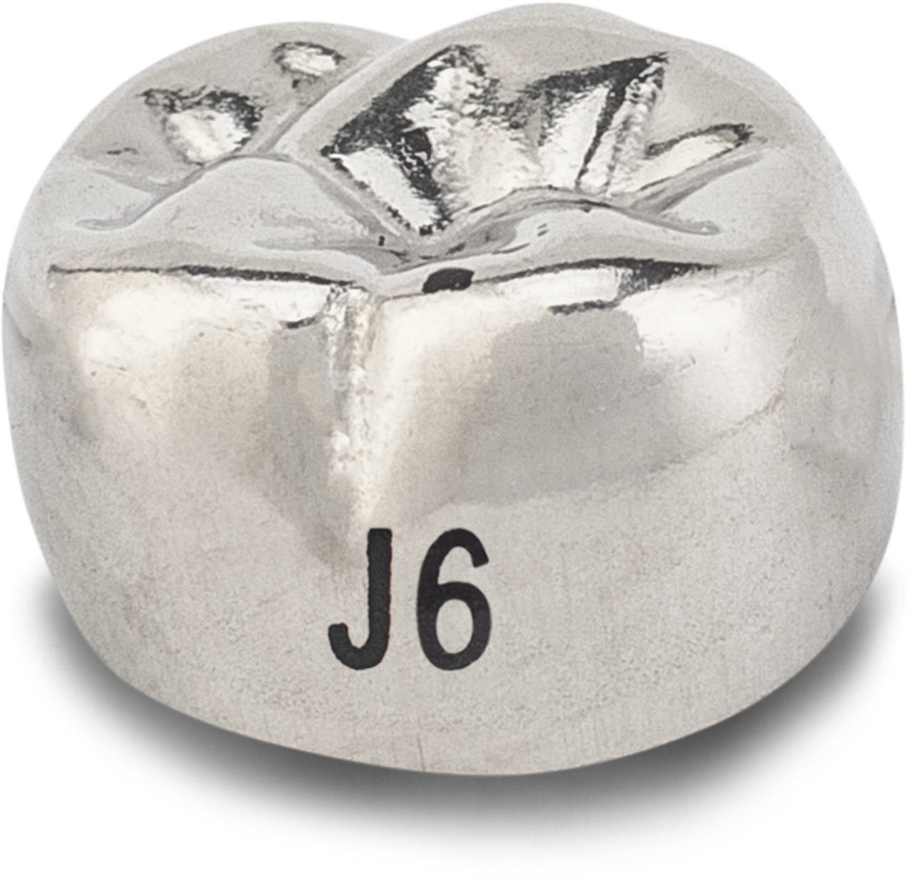 Acero Stainless Steel Crown XT J6 - Upper left primary second molar size 6 (pack of 5 crowns), E-UL-6