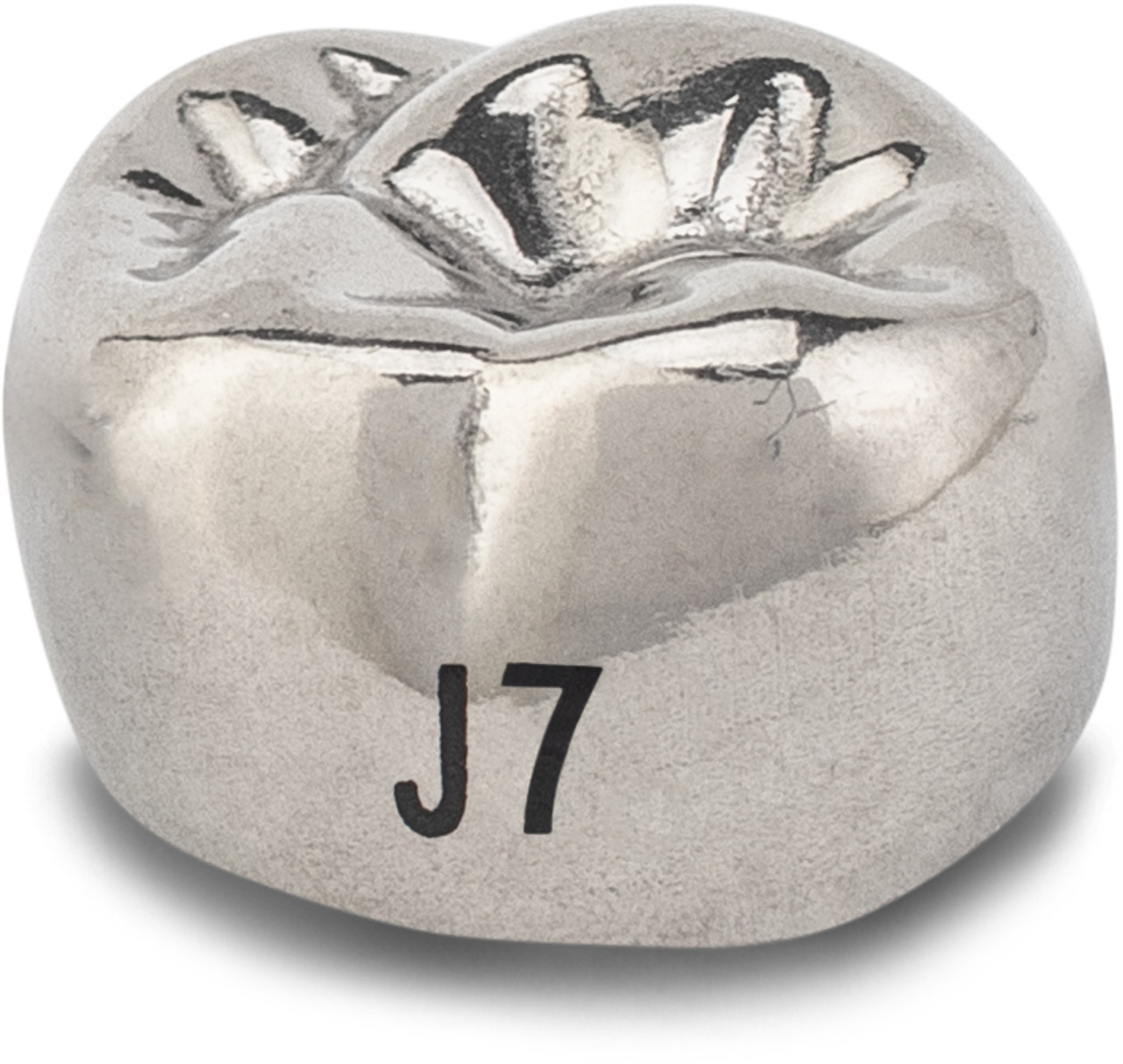 Acero Stainless Steel Crown XT J7 - Upper left primary second molar size 7 (pack of 5 crowns), E-UL-7