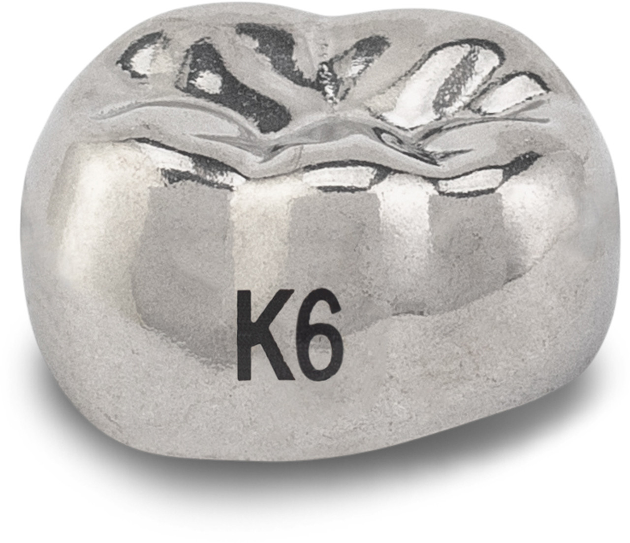 Acero Stainless Steel Crown XT K6 - Lower left primary second molar size 6 (pack of 5 crowns), E-LL-6