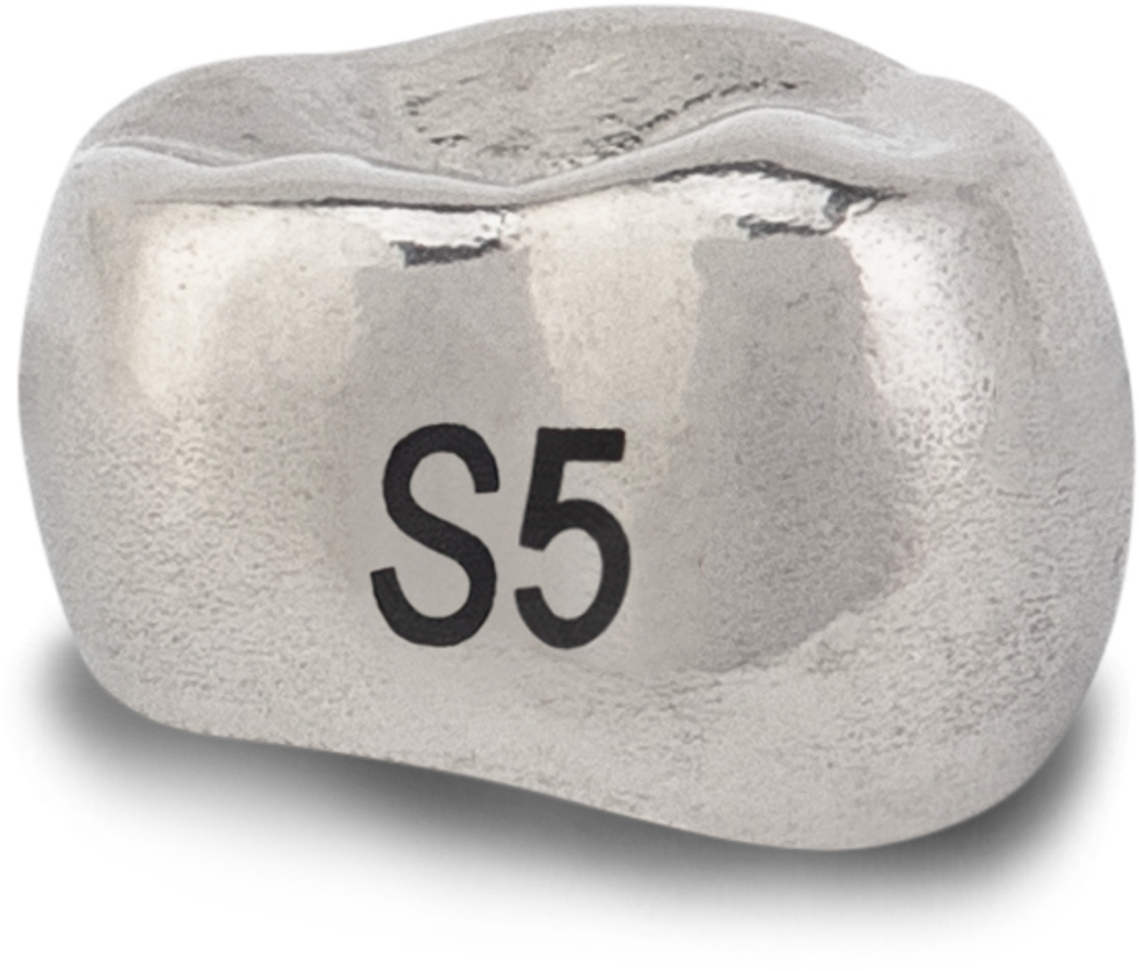 Acero Stainless Steel Crown XT S5 - Lower right primary first molar size 5 (pack of 5 crowns), D-LR-5
