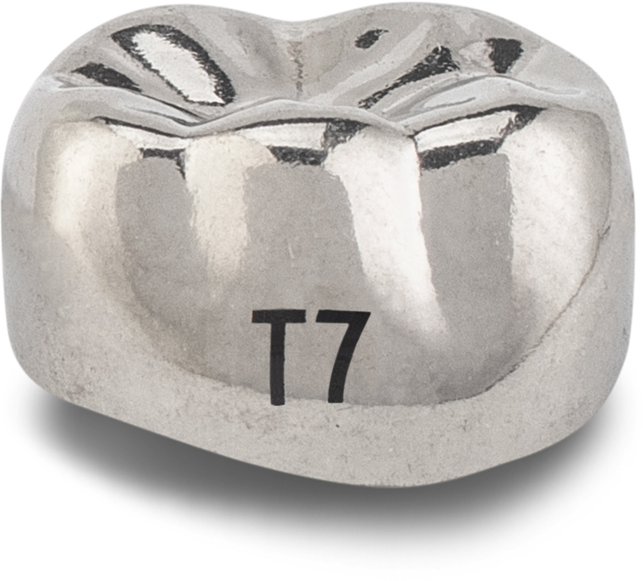 Acero Stainless Steel Crown XT T7 - Lower right primary second molar size 7 (pack of 5 crowns), E-LR-7