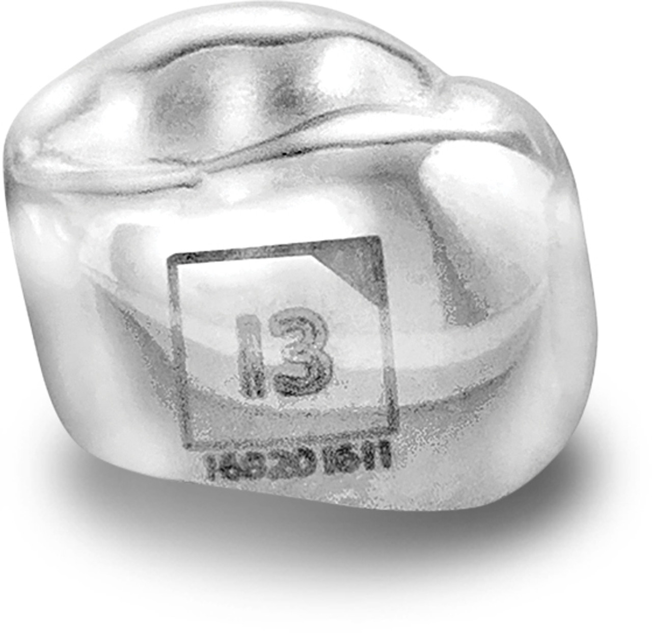 Acero Stainless Steel Crown 3S I3 - Upper lef primary first molar size 3 (pack of 5 crowns), D-UL-3