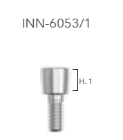 B&B HEALING COMPONENTS CONEXA, Healing Abutment, INN-6053