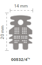 B&B DOLL MEMBRANE - 00532/4