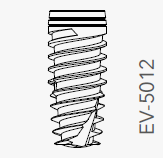 B&B DENTAL IMPLANT DURAVIT EV, d. 5 L. 12mm, EV-5012