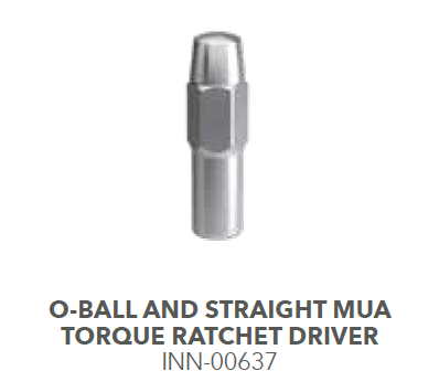 B&B MUA COMPONENTS FOR TOOLS AND KEYS, STRAIGHT MUA TORQUE RATCHET DRIVER, INN-00637