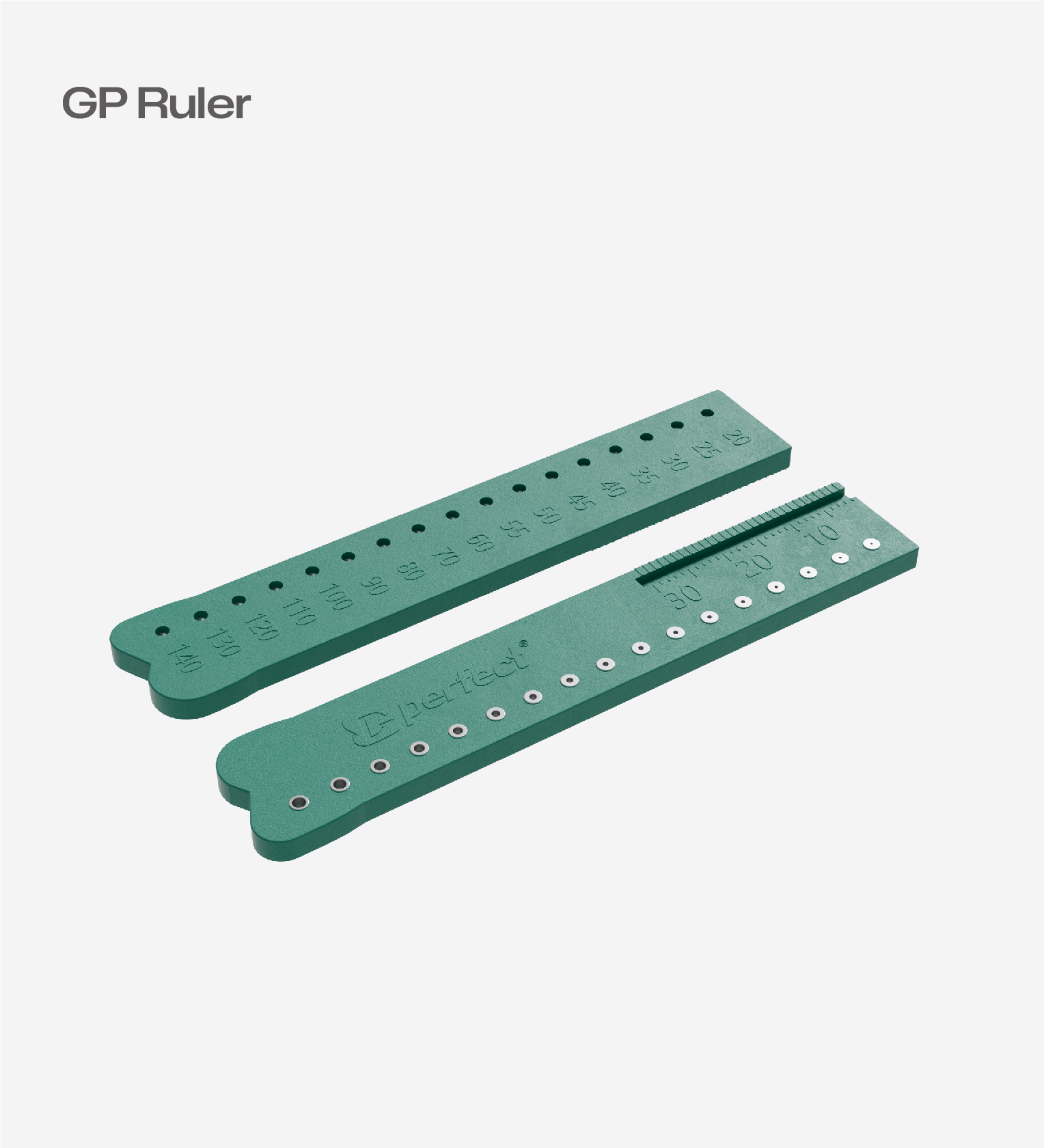 Perfect GP Ruler CLC, Endodontic Instrument to measure the length of gutta-percha points, 1pc/pack