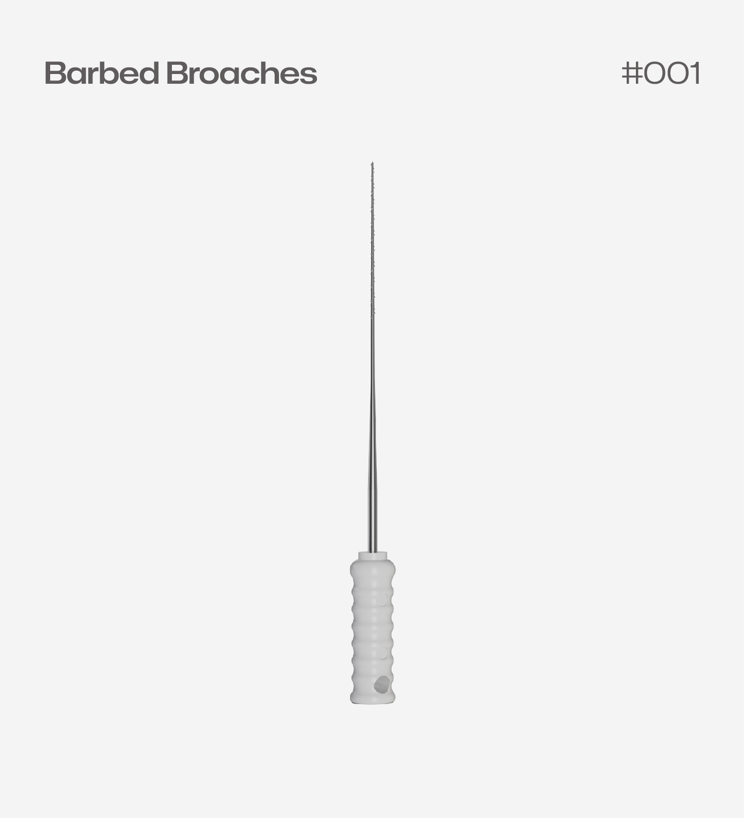 Perfect Barbed Broaches 28mm #01, 10pcs/pack, Endodontic Hand Files