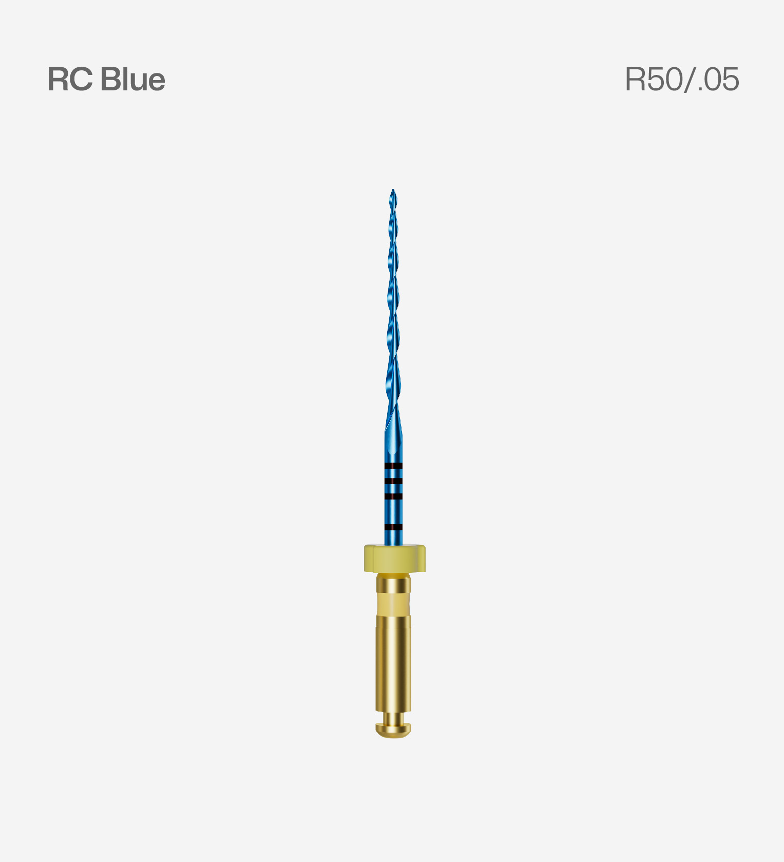 Perfect RC Blue R50/.05 25mm, 6pcs/pack, Endodontic Reciprocating Files