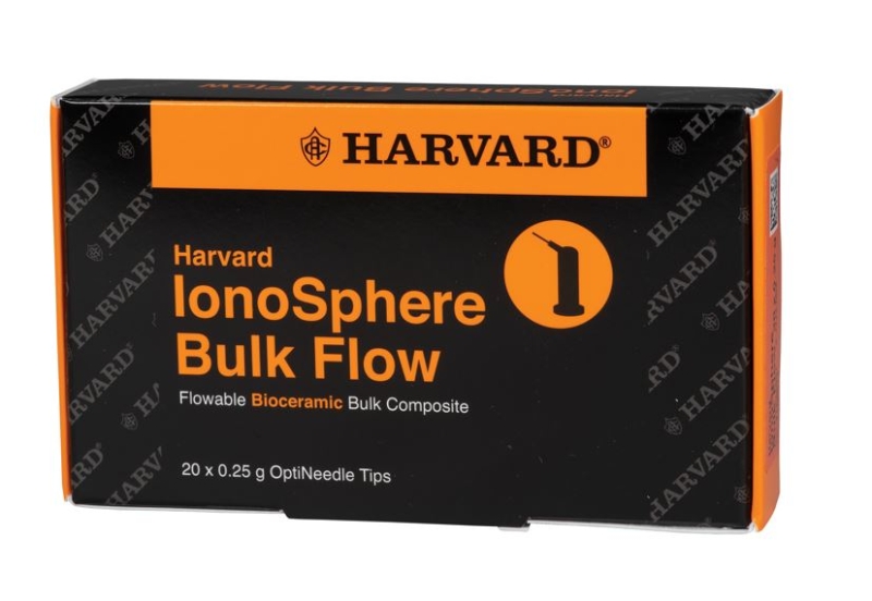 Harvard IonoSphere Bulk Flow, flowable composite with bioceramic fillers Universal, 20x0.25g OptiNeedleTips - 7100012