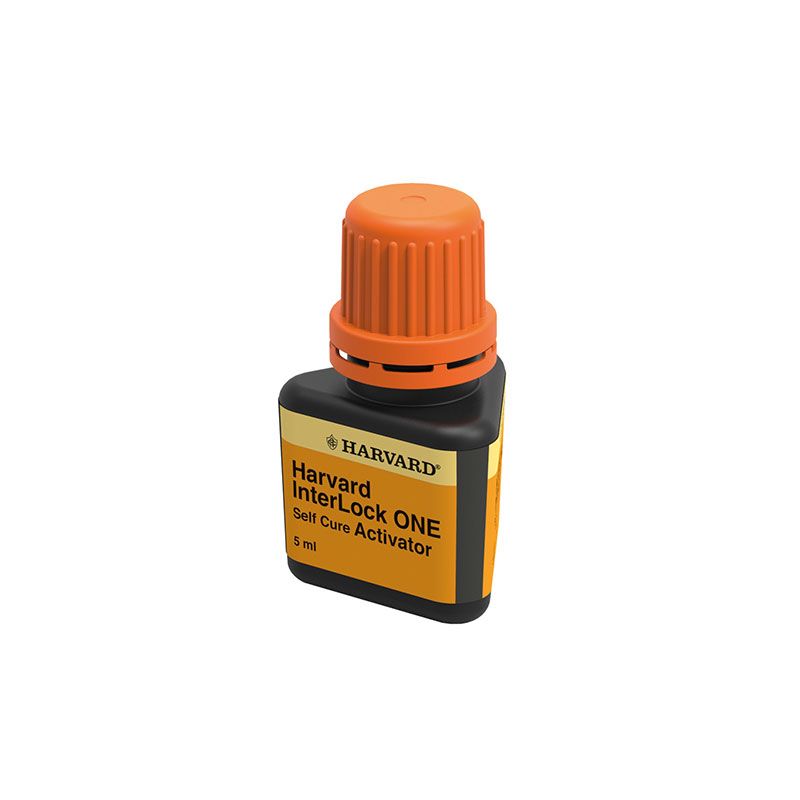 Harvard InterLock ONE - Self Cure Activator, universal adhesive, 5ml bottle - 7083612 