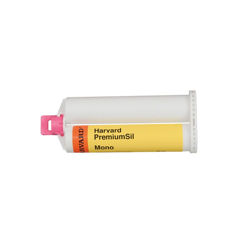 Harvard PremiumSil Mono Maximix, 1 maximix cartridge, 380ml, 10 mixing tips (Maxi 5:1 Dynamic), 1 bayonet ring - 7083723 